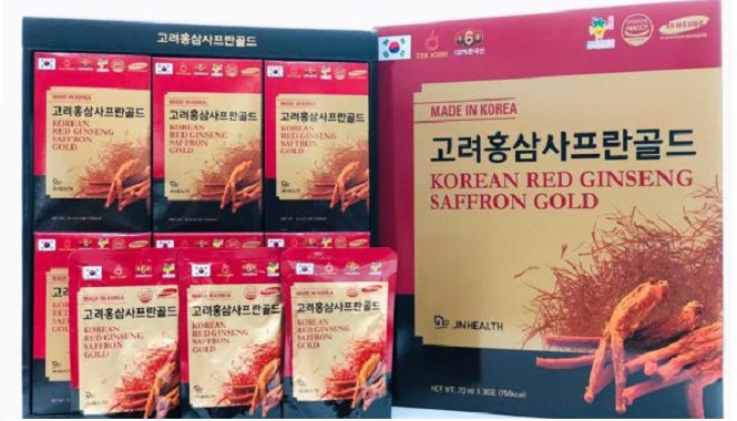Tinh Chất Hồng Sâm Nhụy Hoa Nghệ Tây - Korean Red Ginseng Saffron Gold