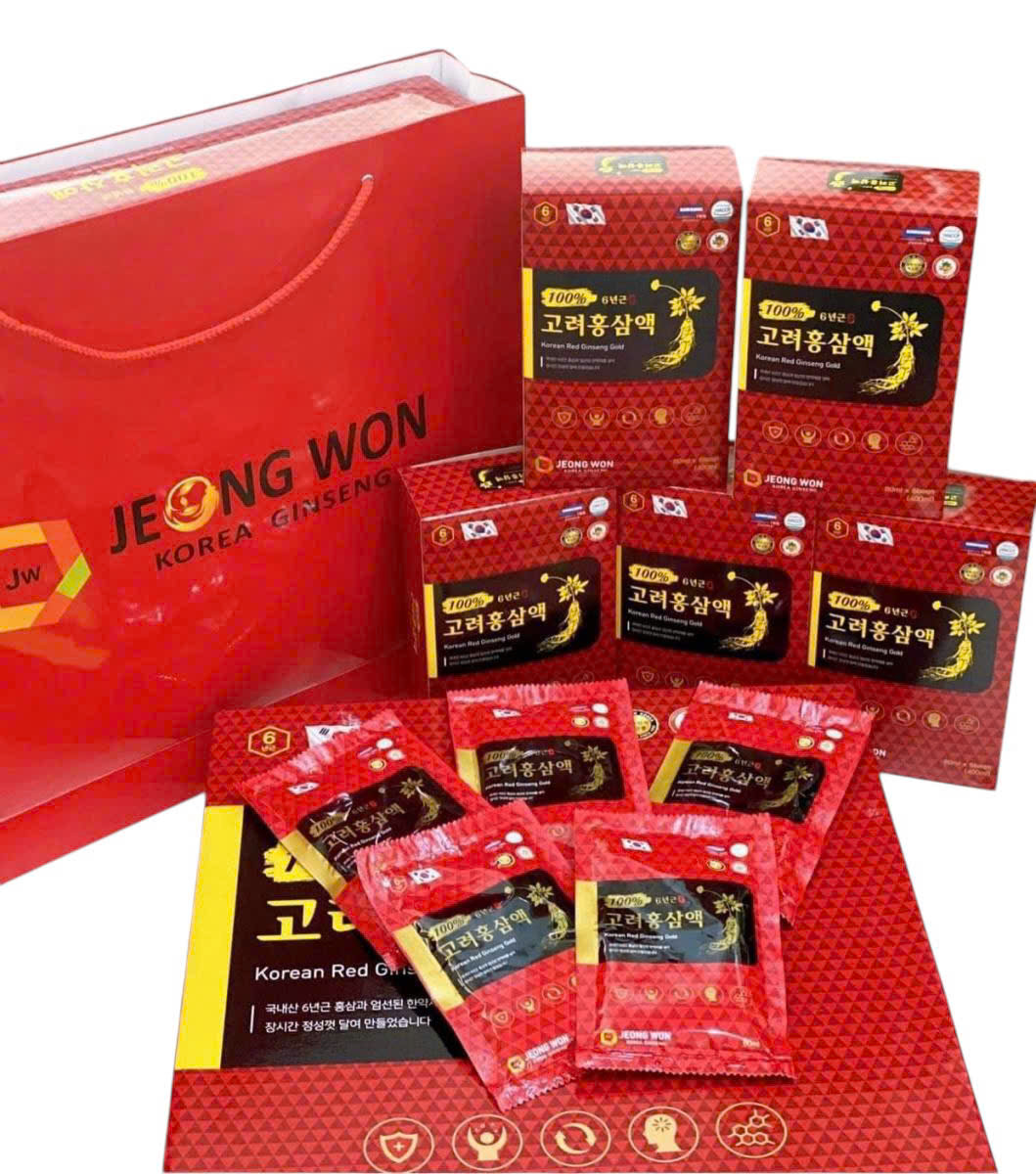 Nước hồng sâm Jeong Won Hàn Quốc 30 gói x 80ml