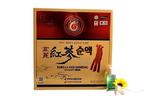 Nước sâm nguyên chất 100% Pocheon Hộp 30 gói x 80ml