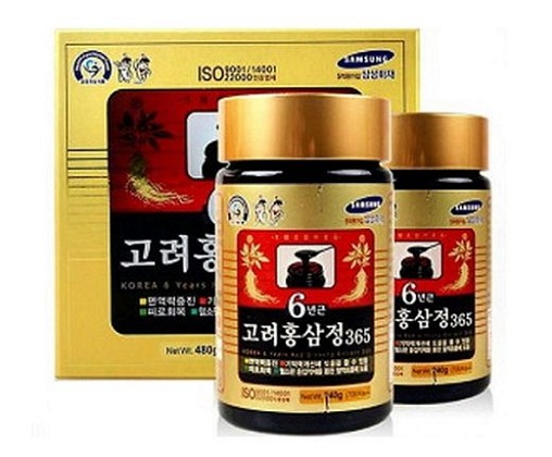 Cao Hồng Sâm Hàn Quốc Deahan 365 – Hộp 2 Lọ x 240g