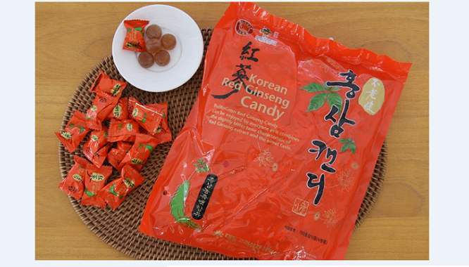 Kẹo hồng sâm Daedong gói 500g