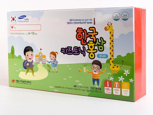 Hồng sâm trẻ em 6-13 tuổi – Korean red ginseng junior